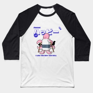 Octupus Sushi Baseball T-Shirt